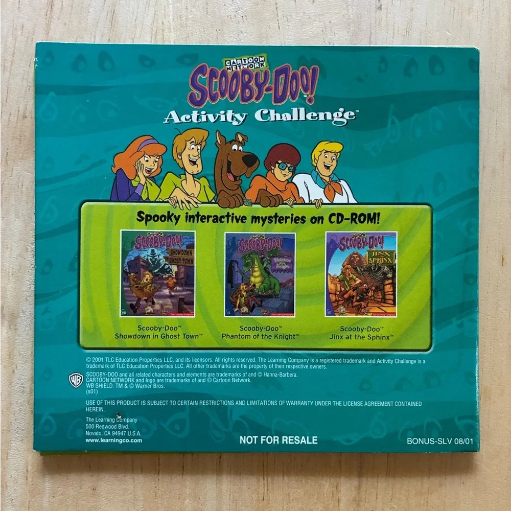 Scooby-Doo! Activity Challenge Bonus CD (PC Games) 2001